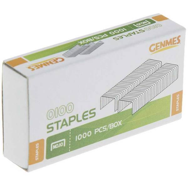 سوزن منگنه جنمس کد 0100 بسته 1000 عددی، Genmes 0100 Staple Pack of 1000