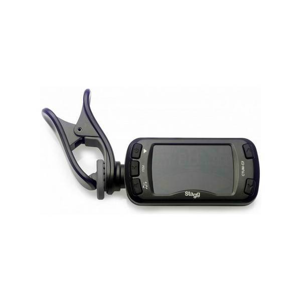 تیونر مترونوم کلیپسی استگ مدل CTUM-C7، Stagg CTUM-C7 Clip-on Metronome Tuner