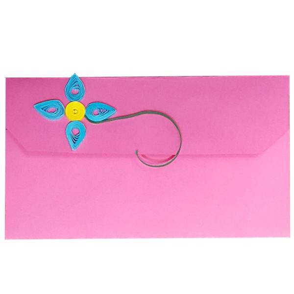 پاکت پول و هدیه گل مثلثی کد MRK2، Money and Gift Envelope MRK2