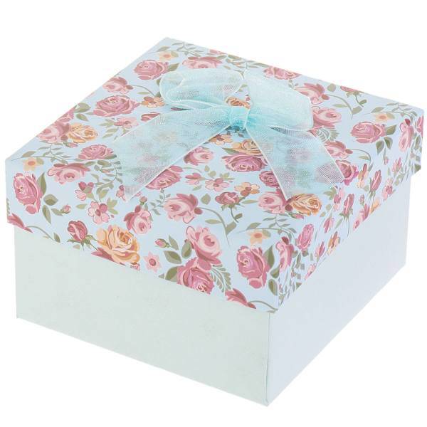 جعبه کادویی طرح گل ریز - سایز بزرگ، Little Flowers Gift Box - Large Size