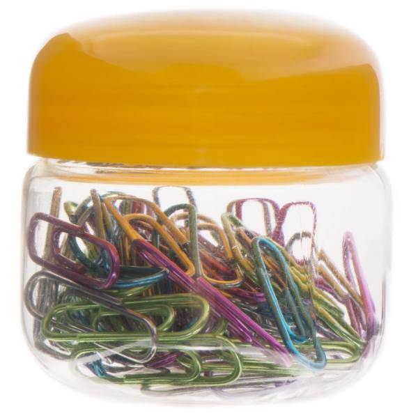 گیره کاغذ کلیپس مدل 109065 - بسته 80 عددی، Clips 109065 Paper Clips - Pack of 80