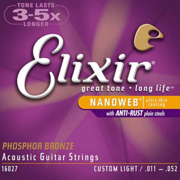 سیم گیتار آکوستیک الیکسیر مدل 16027، Elixir 16027 Acoustic Guitar String