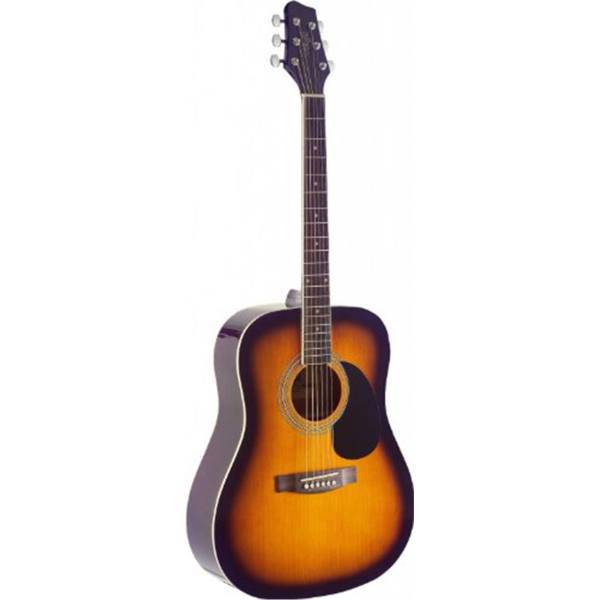 گیتار آکوستیک استگ مدل SA40D BS، Stagg SA40D BS Acoustic Guitar