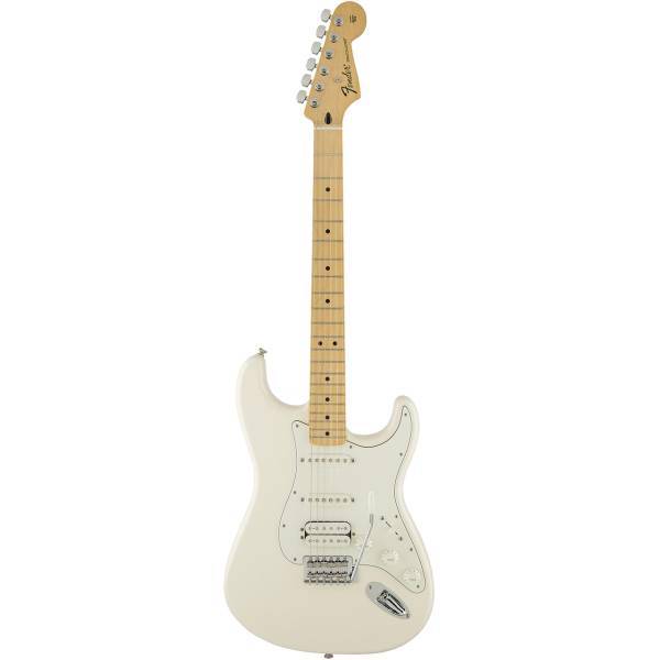 گیتار الکتریک فندر مدل Standard Stratocaster HSS MN Arctic White، Fender Standard Stratocaster HSS MN Arctic White Electric Guitar
