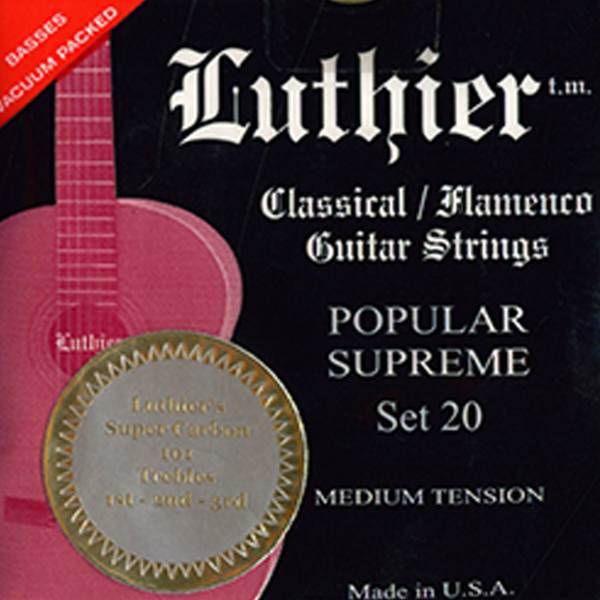 سیم گیتار کلاسیک لوتیر مدل 20 Super Carbon، Luthier 20 Super Carbon Classic Guitar String