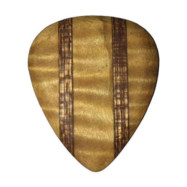 پیک چوبی افرافر و ماهوگانی ترکیبی 1 گیتار، Chopick Maple and Mahogany Mix 1 Guitar Wooden Pick