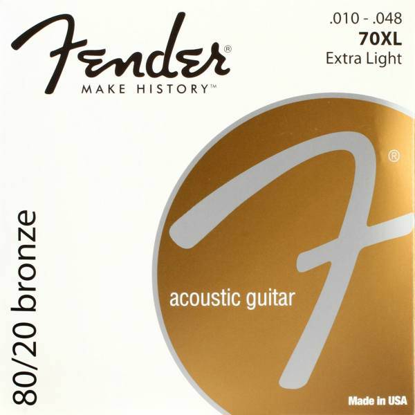 سیم گیتار آکوستیک فندر مدل 70XL، Fender 70XL Acoustic Guitar String