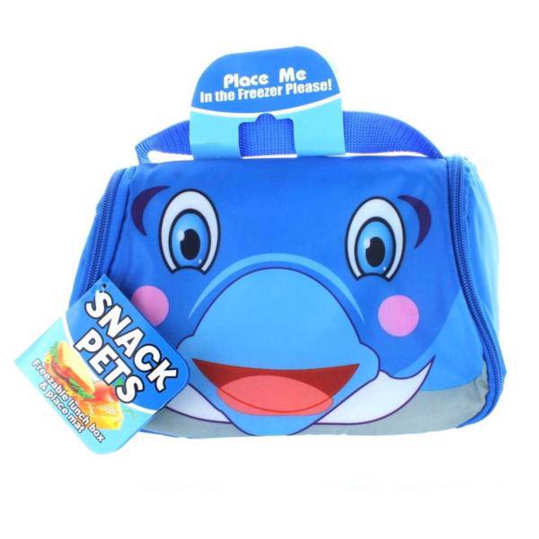 کیف غذای کودک Snack Pets طرح دلفین، Snack Pets Lunch Box-Dolphin model