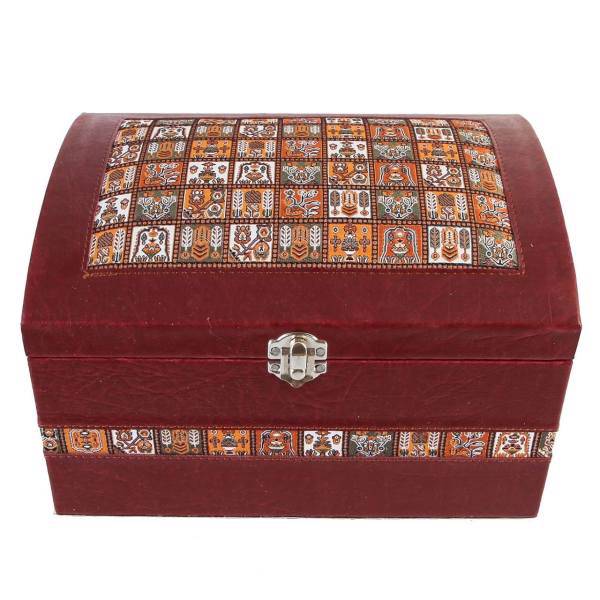 جعبه آرایش چرمی طهرانی کد 191023، Tehrani 191023 Leather Makeup Box