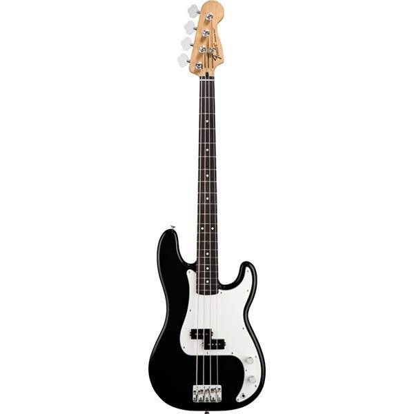 گیتار باس فندر مدل Standard Precision Bass RW Black، Fender Standard Precision Bass RW Black Bass Guitar