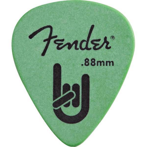 بسته 12 عددی پیک گیتار فندر مدل 0.88 0987351850، Fender 0987351850 0.88 Rock On Touring Pick