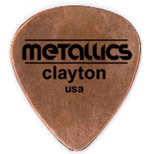 پیک گیتار الکتریک کلایتون مدل نازک Copper Metallics بسته‌ سه عددی، Clayton Copper Metallics Guitar Picks 3 Pack