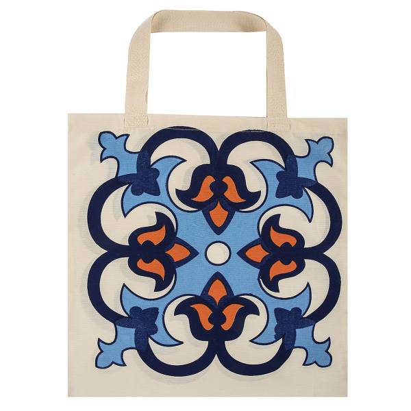 ساک هدیه گوشه طرح کاشی، Gooshe Tile Design Gift Bag