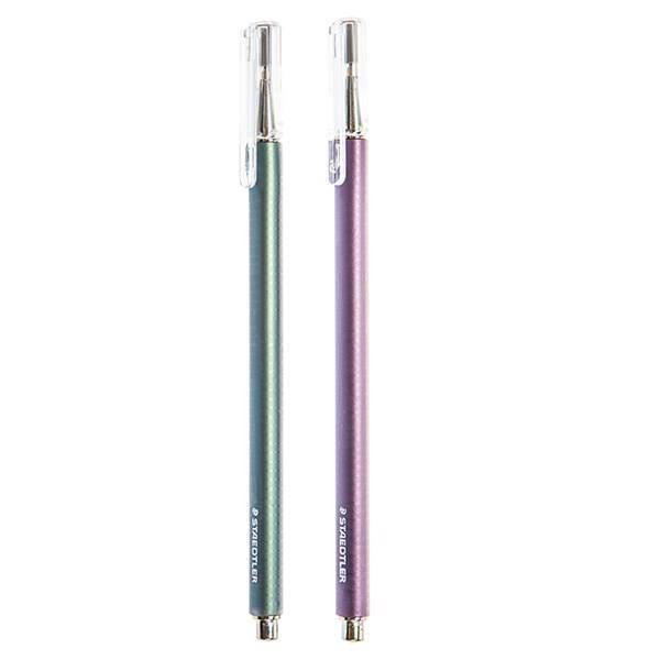 خودکار استدلر مدل Metalic طرح 2 - بسته 15 عددی، Staedtler Metalic Design 2 Pen - Pack of 15