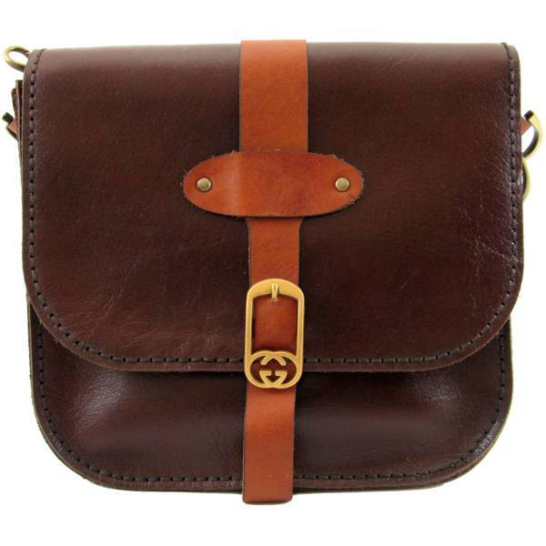 کیف رودوشی زنانه چرم طبیعی برندزکالا مدل سنتی BK-624، Model BK-624 Women Shoulder Bag