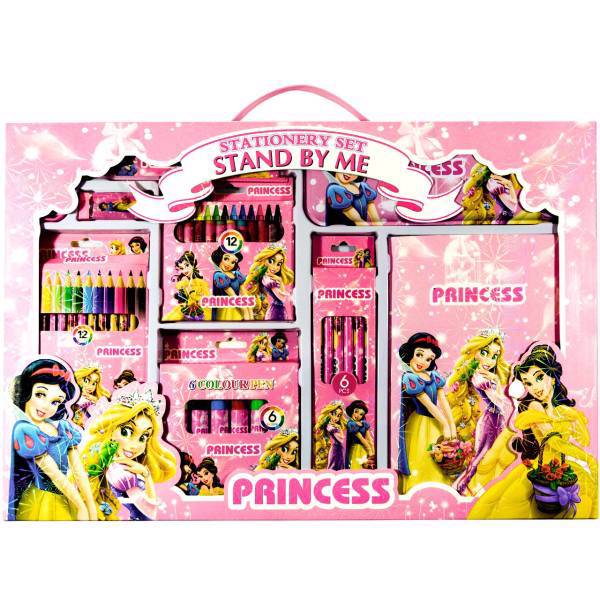 ست 9 تکه لوازم التحریر Stand By Me طرح پرنسس کد 152، Stand By Me Princess 152 Stationery Set 9 pcs