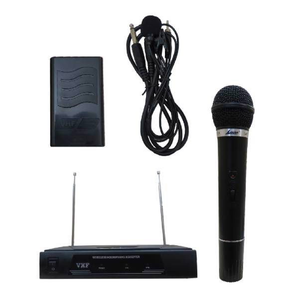 میکروفون یقه ای دستی لین مدل LWM-328A، Lane wireless handle clip microphone model LWM-328A