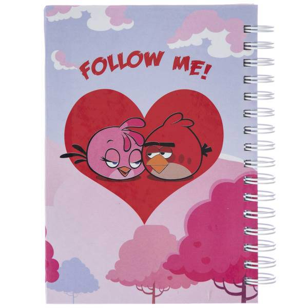 دفتر یادداشت آوای تحریر مدل Angry Bird-A10، Avayetahrir Angry Bird-A10 Notebook