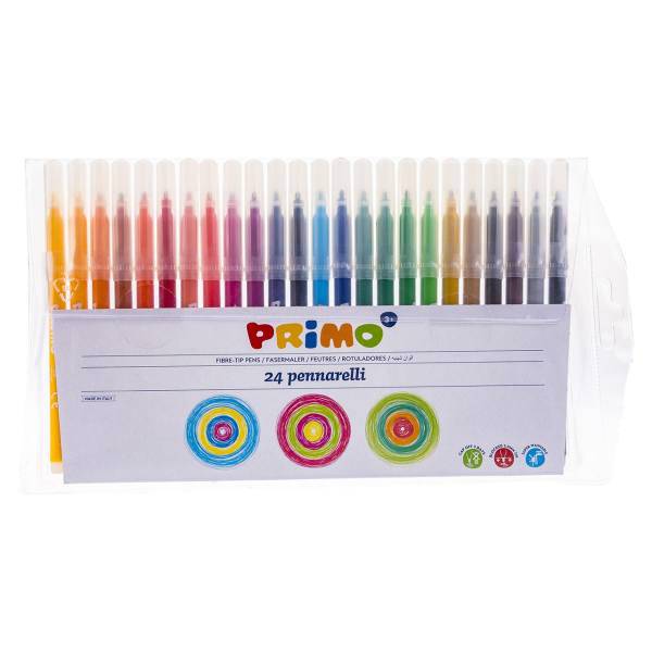 ماژیک رنگ آمیزی 24 رنگ پریمو مدل 606PEN24B، Primo 606PEN24B 24 Color Painting Marker