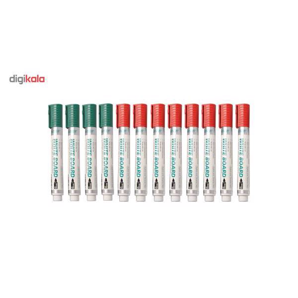 ماژیک وایت برد هایزر مدل سر گرد 12 عددی، Hauser