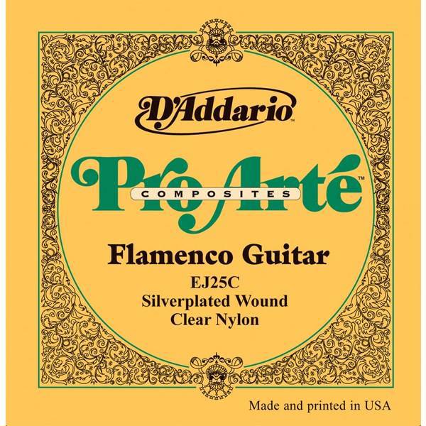 سیم گیتار فلامنکو داداریو مدل EJ25C، DAddario EJ25C Flamenco Guitar string