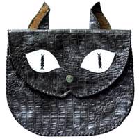 کیف دست ساز چرم زنانه نوامبر مدل Black Cat November Black Cat Bag For Women