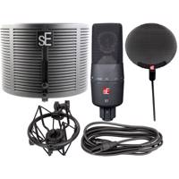 مجموعه کامل میکروفون کاندنسر استودیویی اس ای الکترونیکس مدل X1S Studio Bundle Se Electronic X1S Studio Bundle Studio Condenser Microphone