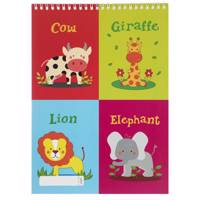 دفتر نقاشی آوای تحریر مدل Animals Avaye Tahrir Animals Painting Notebook