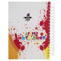 دفتر مشق کلاس ممو طرح آبرنگی Classmemo Watercolor Design Homework Notebook