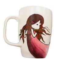 ماگ نقاشی سارا طرح قصه پروانه ها Painting Sarah mug