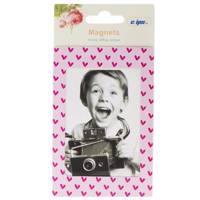 قاب عکس آهنربایی کلیپس مدل 100869 Clips 100869 Magnet Photo Frame