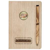دفتر یادداشت مدل Happiness 2 سایز 13 × 19 سانتی متر به همراه خودکار Happiness 2 Notebook Size 19 in 13cm with Pen