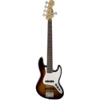 گیتار باس 5 سیم فندر مدل Standard Jazz Bass V RW Brown Sunburst Fender Standard Jazz Bass V RW Brown Sunburst 5-String Bass Guitar