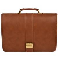 کیف اداری چرم مصنوعی پارینه چرم مدل P156-1 Parine Charm P156-1 Leather Briefcase