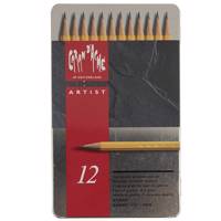 مداد طراحی کارن داش سری Artist مدل Technograph بسته 12 عددی Caran dAche Technograph Sketch Pencil Pack of 12