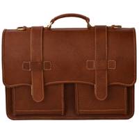 کیف اداری چرم طبیعی کهن چرم مدل L92 Kohan Charm L92 Leather Briefcase