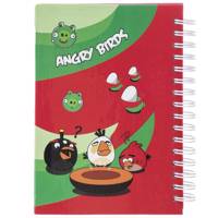 دفتر یادداشت آوای تحریر مدل Angry Bird-A1 Avayetahrir Angry Bird-A1 Notebook