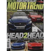 مجله موتور ترند - آگوست 2015 Motor Trend Magazine - August 2015