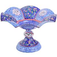 شکلات خوری مسی میناکاری طرح شکوفه مدل 00-07