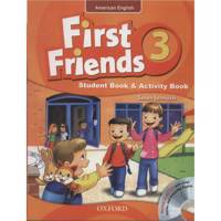 کتاب زبان First Friends 3 - Student Book+Activity Book First Friends 3