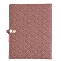 دفتر کلاسوری دوکادفتر طرح چرم مدل 2001-607 DokaDaftar Leather 607-2001 Binder Notebook