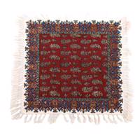 سفره قلمکار اثر زابلیان طرح 20-11-118 سایز 40 × 40 سانتی متر