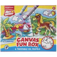 بسته رنگ آمیزی اریک کراوزه مدل Canvas Fun Box ErichKrause Canvas Fun Box Coloring Set