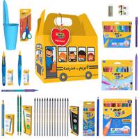 بسته 25 عددی نوشت افزار بیک مدل 03 Boys School Bic Boys School 03 Pack of 25