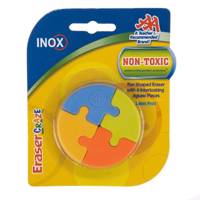 پاک کن اینوکس سری Eraser Craze مدل Interlocking Jigsaw Inox Interlocking Jigsaw Eraser Craze Series Eraser