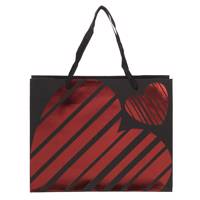 پاکت هدیه افقی طرح قلب 4 سایز کوچک Heart Design 4 Horizontal Gift Bag Small Size