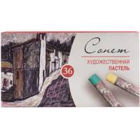 پاستل گچی 36 رنگ سونت مدل Artists Soft کد 7141225 Sonnet Artists Soft 36 Color Pastel Code 7141225