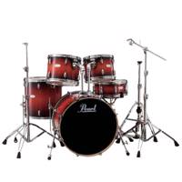 درام ست پرل مدل VML925S VolcanoBurst همراه با پایه Pearl VML925S VolcanoBurst Set Drums