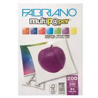کاغذ فابریانو مدل G200 سایز A4 بسته 250 عددی Fabriano G200 A4 Paper Pack Of 250