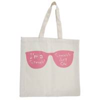 ساک خرید گوشه طرح دخترا قهرمانن گریه نمی کنن Gooshe Supper Girls Do Not Cry Shopping Bag